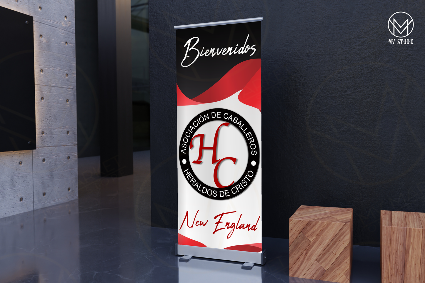 Banner de Heraldos New England