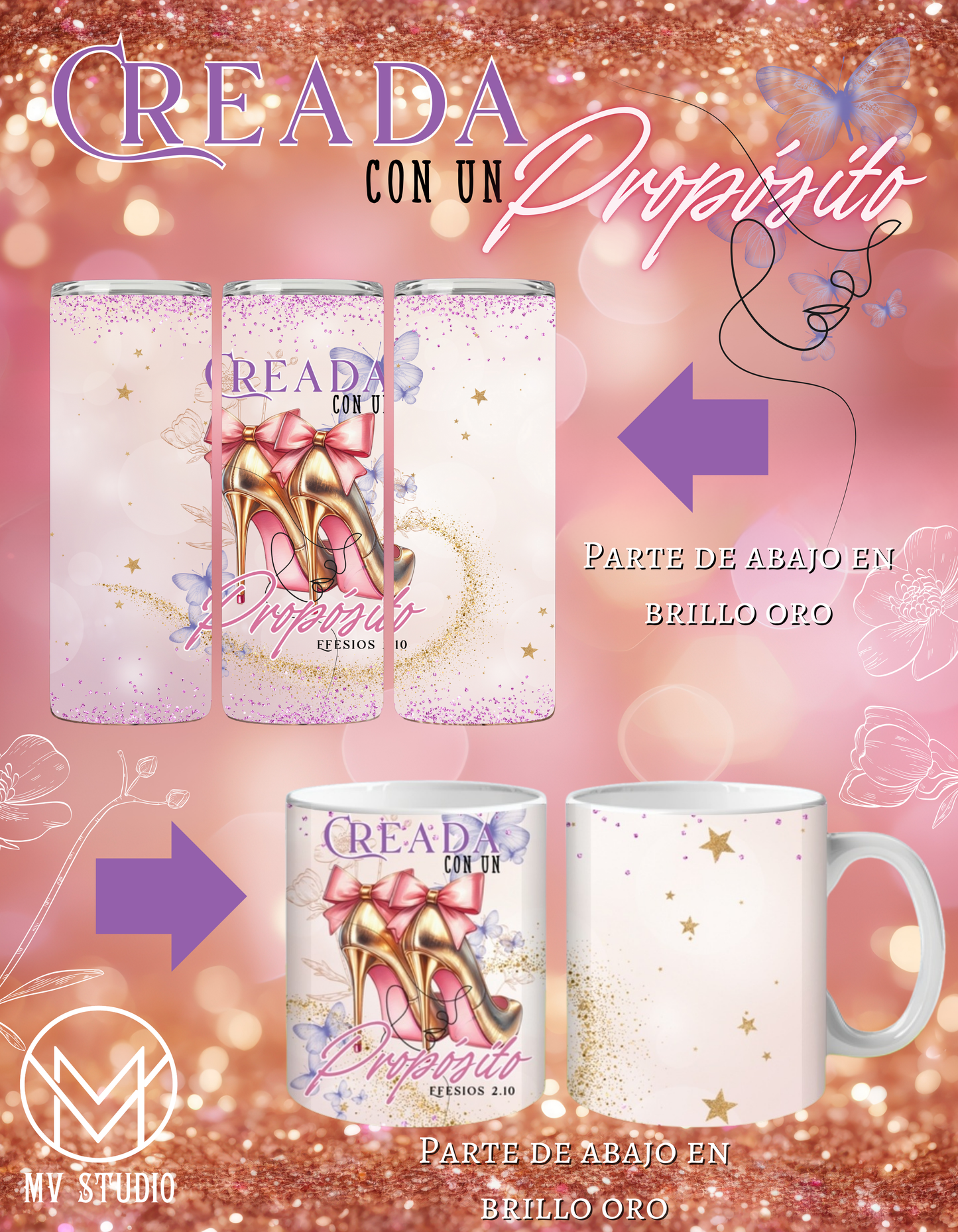 Creada con un Propósito Merch