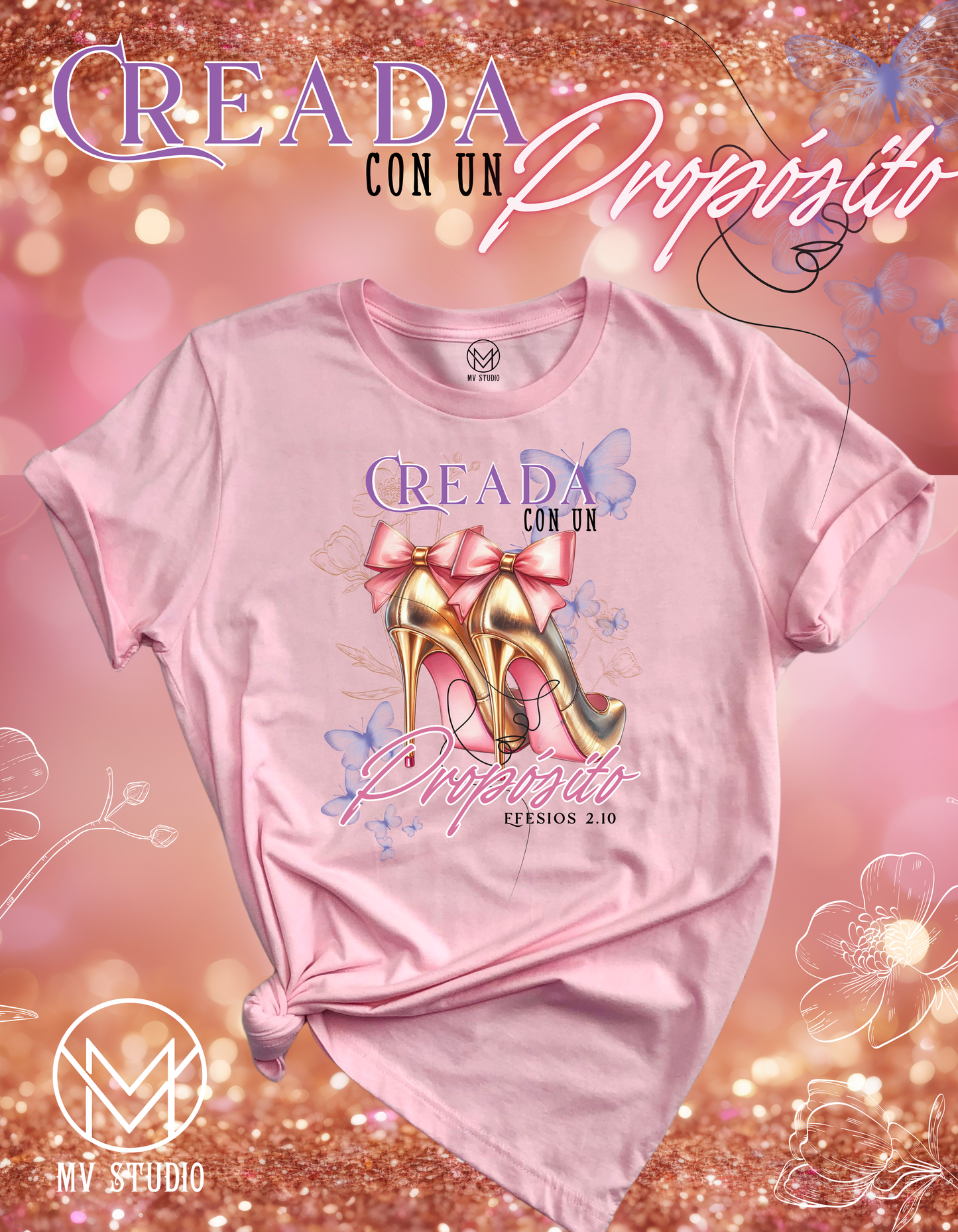 Creada con un Propósito Merch