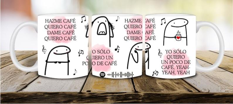 “Dame Café Quiero Café “ tazas y vasos