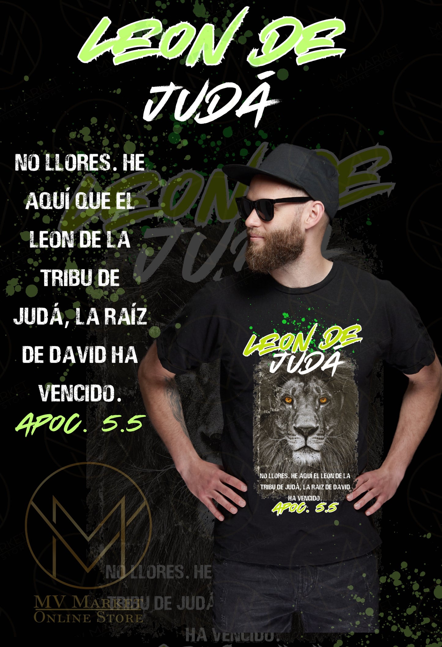 Camisetas Leon de Judá