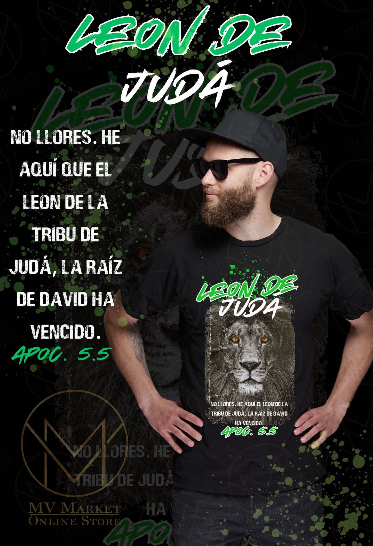 Camisetas Leon de Judá
