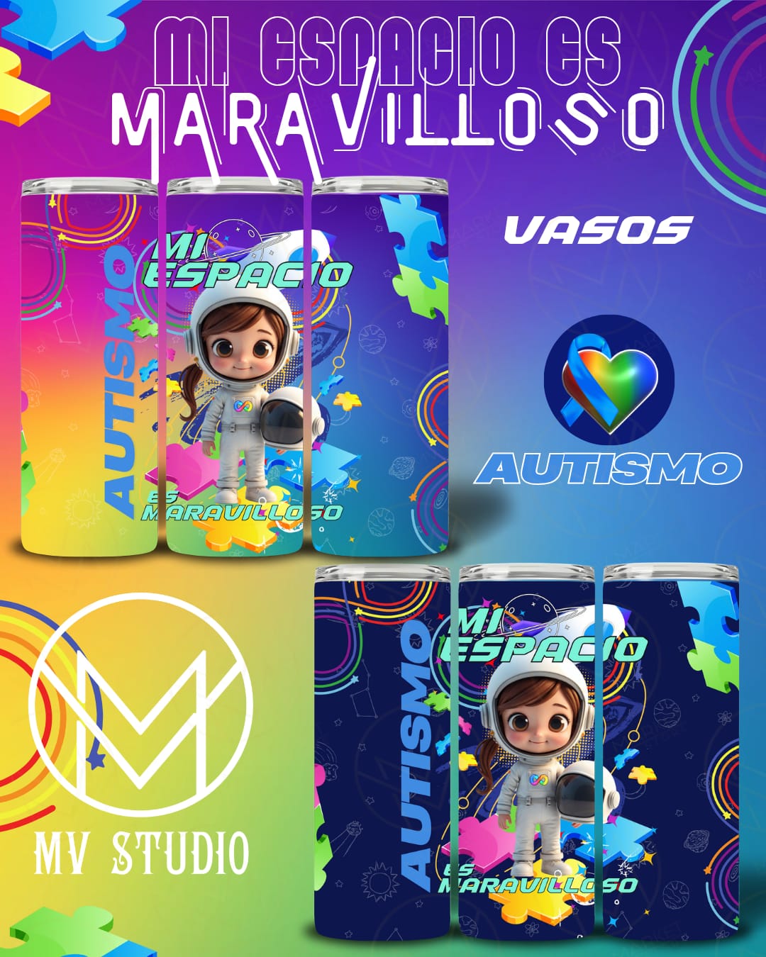 Colección de Autismo MI ESPACIO ES MARAVILLOSO