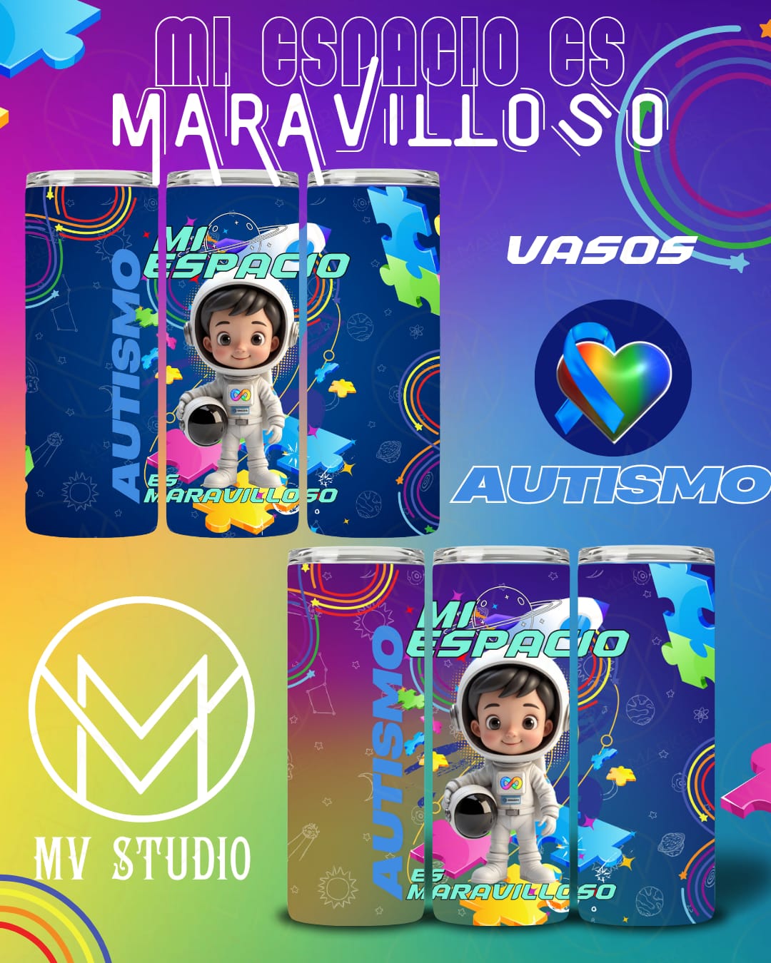 Colección de Autismo MI ESPACIO ES MARAVILLOSO