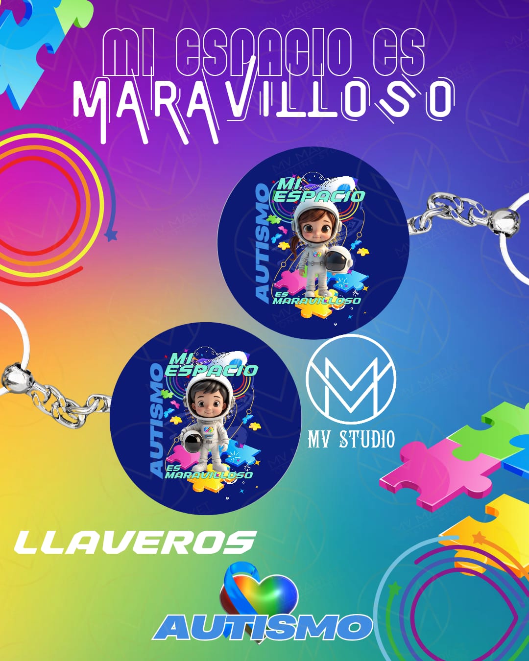 Colección de Autismo MI ESPACIO ES MARAVILLOSO