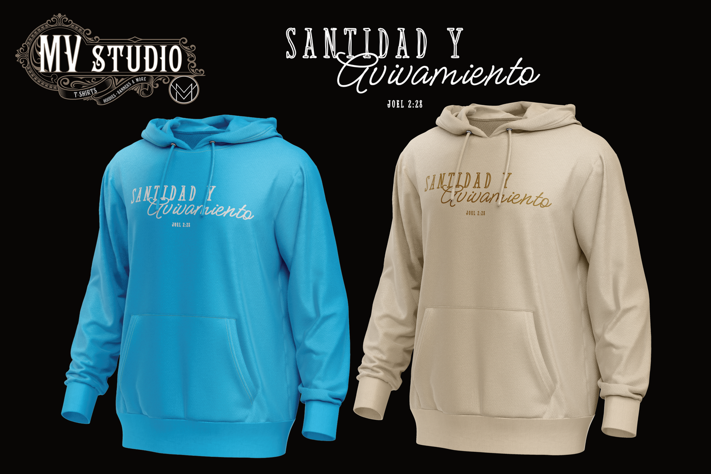 Santidad y Avivamiento Sudaderas
