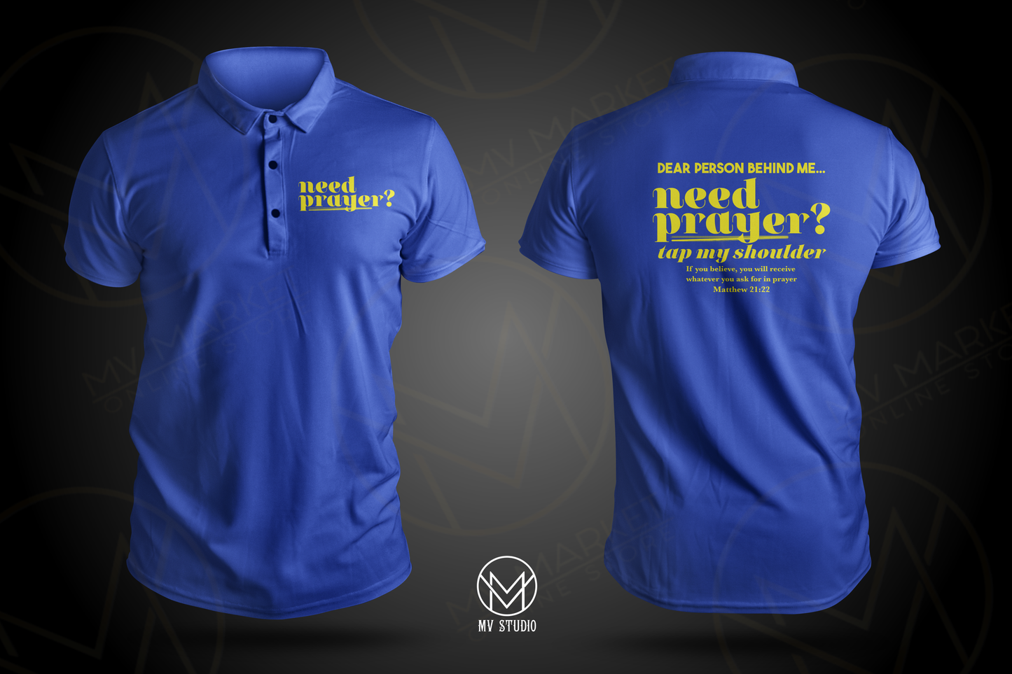 Pastor Warning and Need Prayer Polos