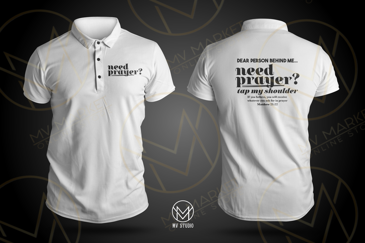 Pastor Warning and Need Prayer Polos