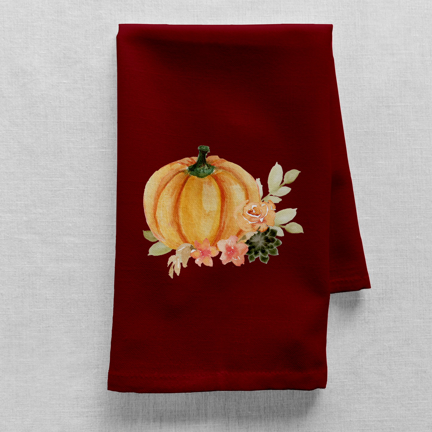 Blessed Fall Polyester Linen Napkins