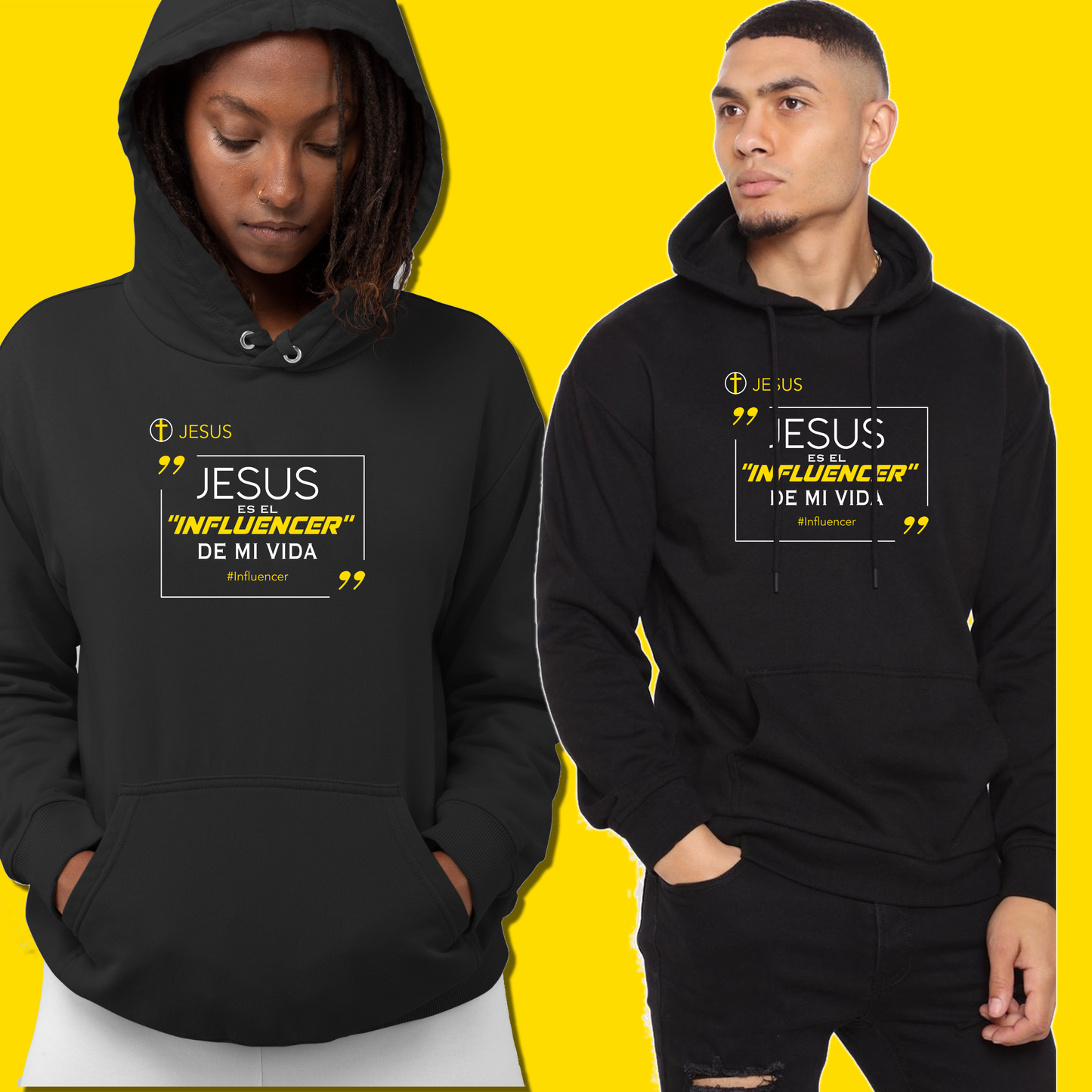 Jesus Es El Influencer de Mi Vida Hoodie