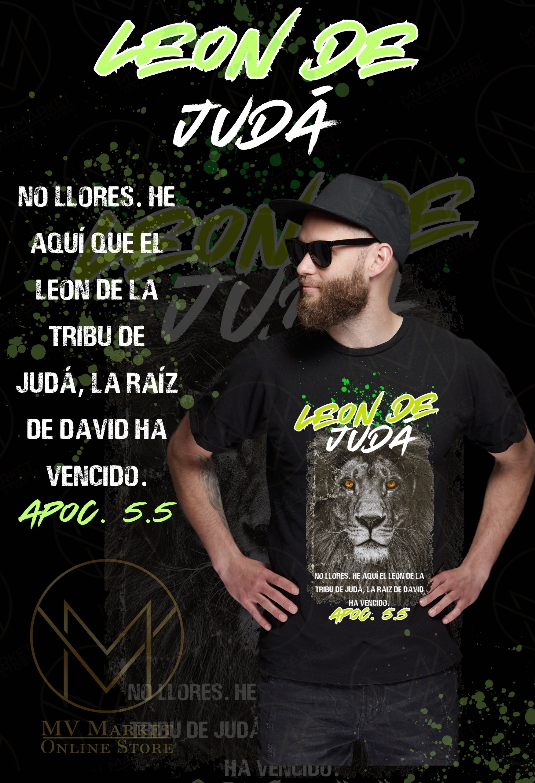Camisetas Leon de Judá