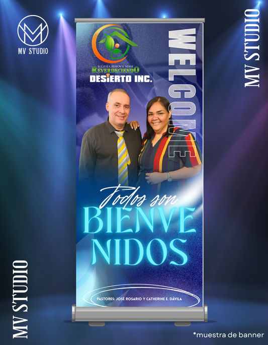 Reverdeciendo Banner y Gafetes