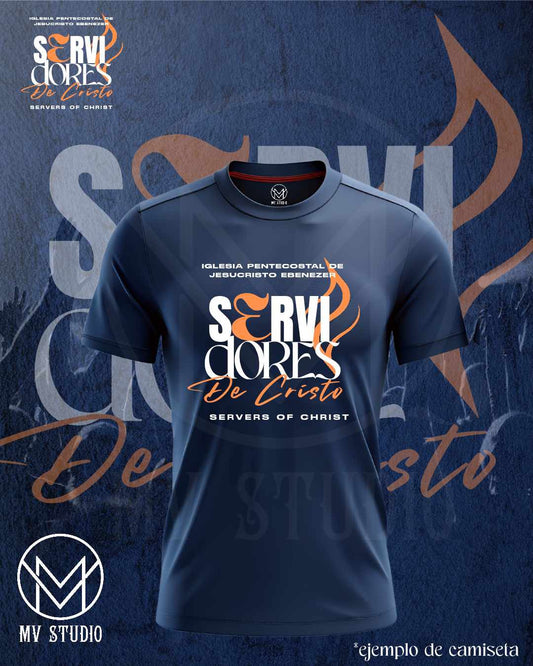 Servidores de Cristo camisetas