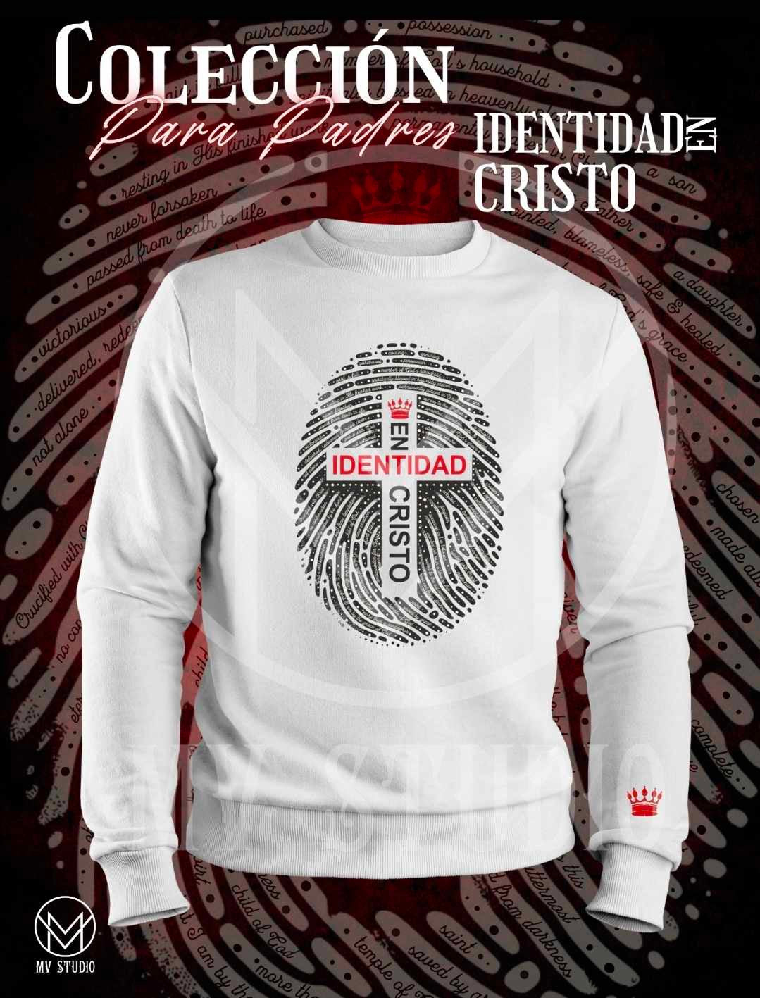 Identidad en Cristo Sudadera
