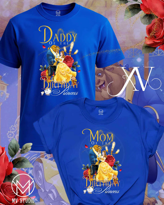 Beauty and the Beast Quinceañera T-Shirts