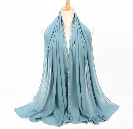 Blue Fashion Scarf