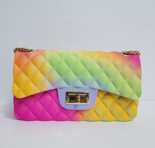 Jelly Chain Bag (Yellow & Green)