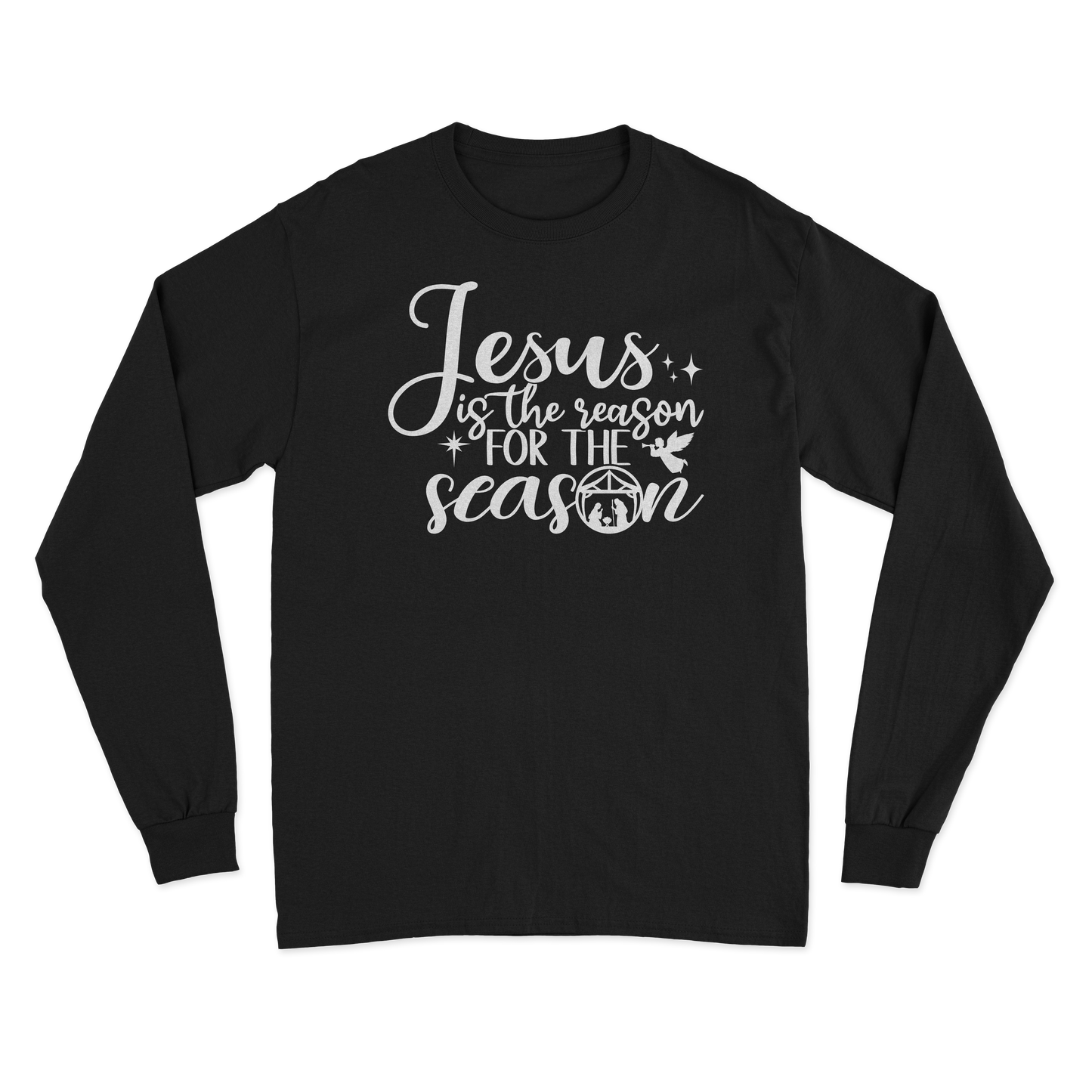 Jesus is the Reason for the Season Long Sleeve T-Shirts