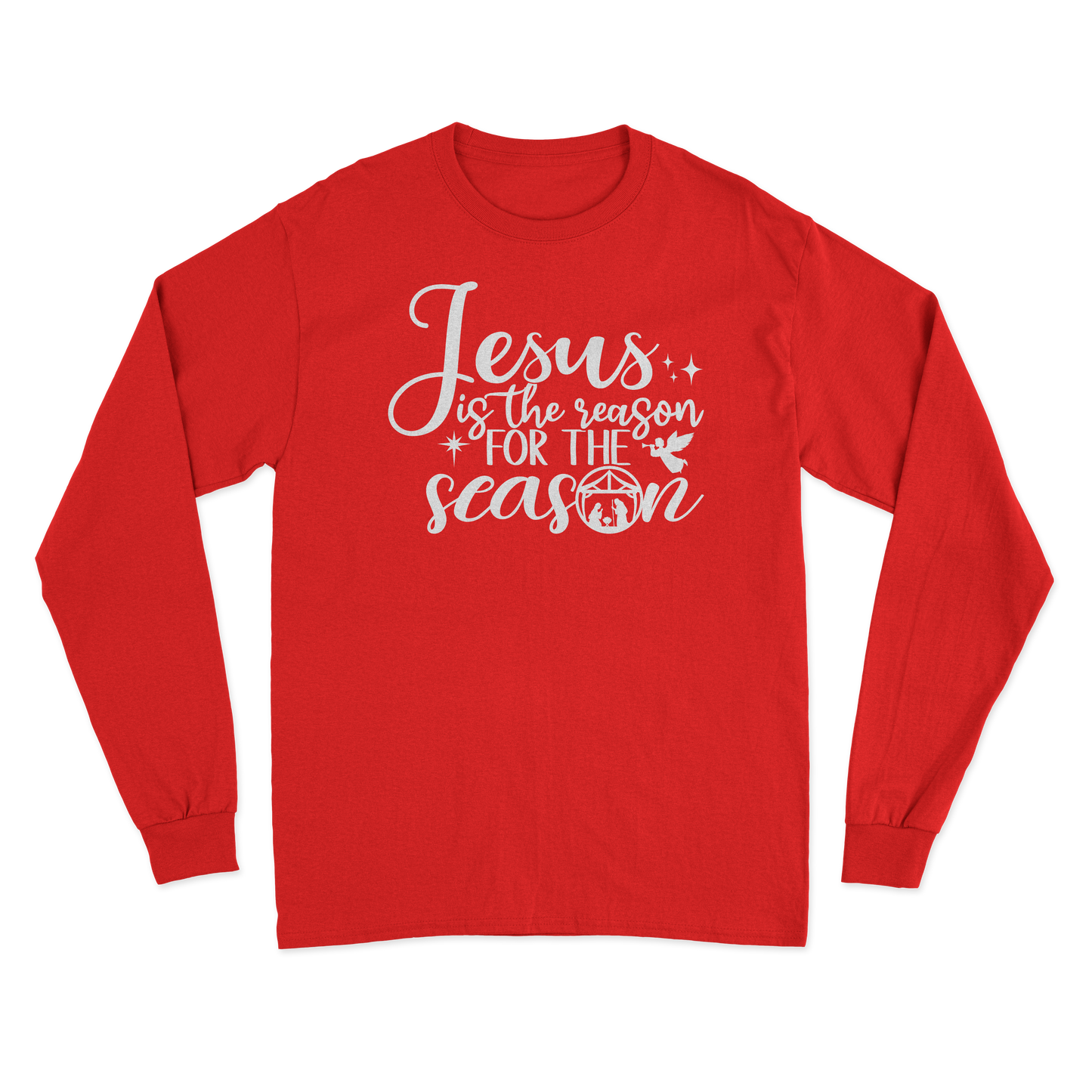 Jesus is the Reason for the Season Long Sleeve T-Shirts