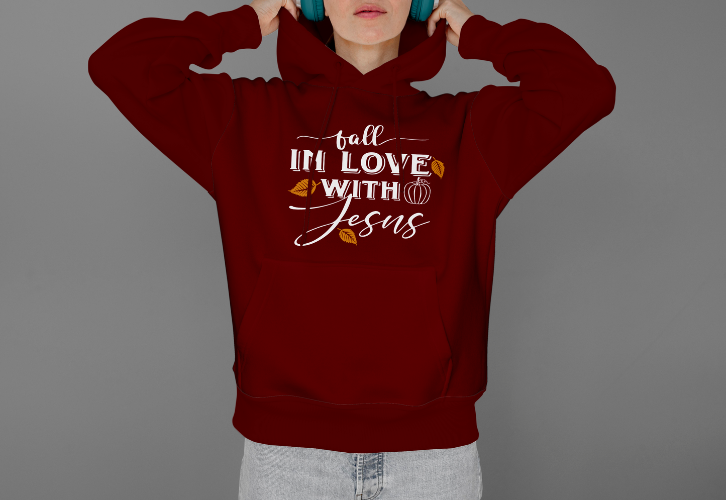 Fall In Love With Jesus Hoodie