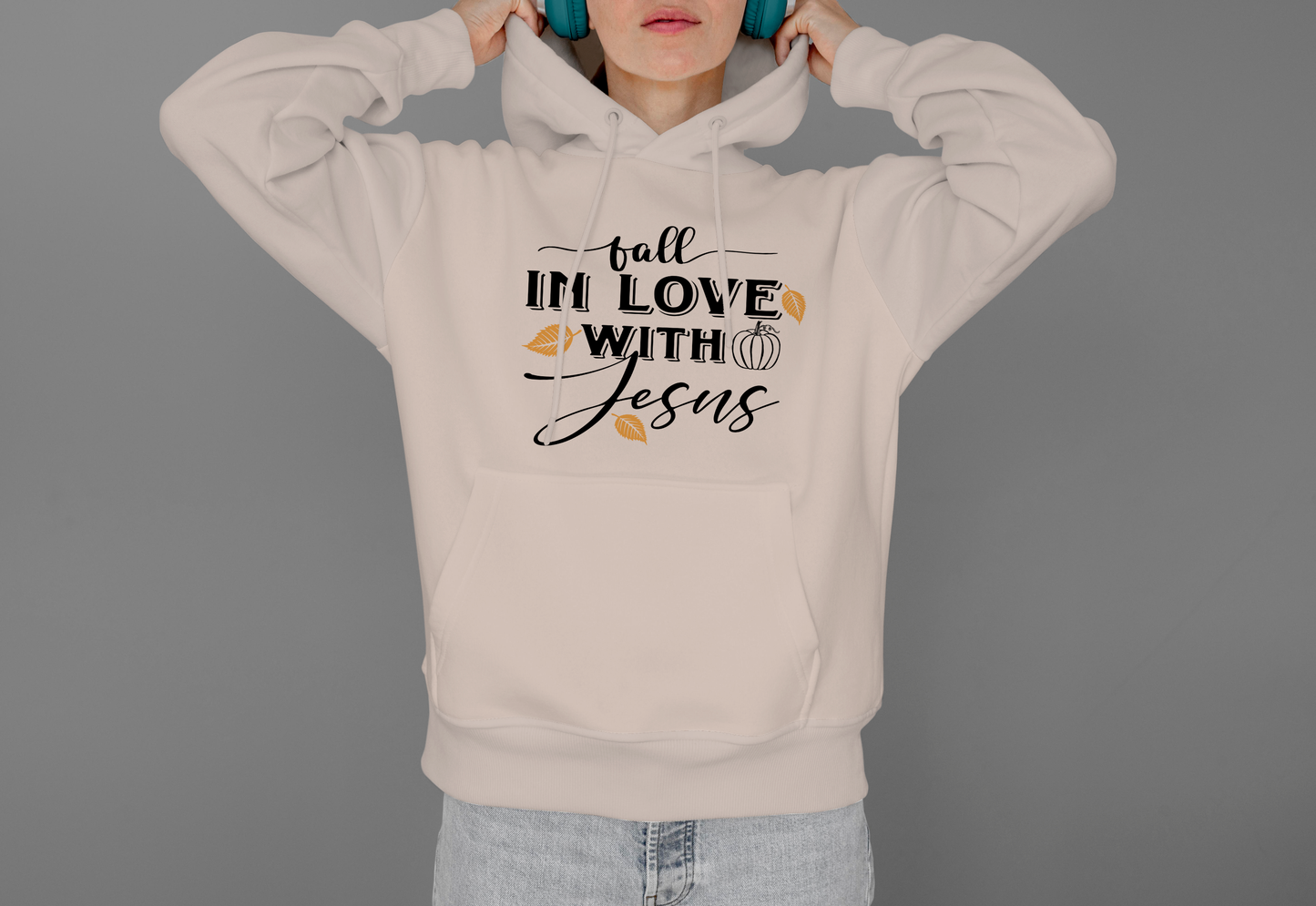 Fall In Love With Jesus Hoodie