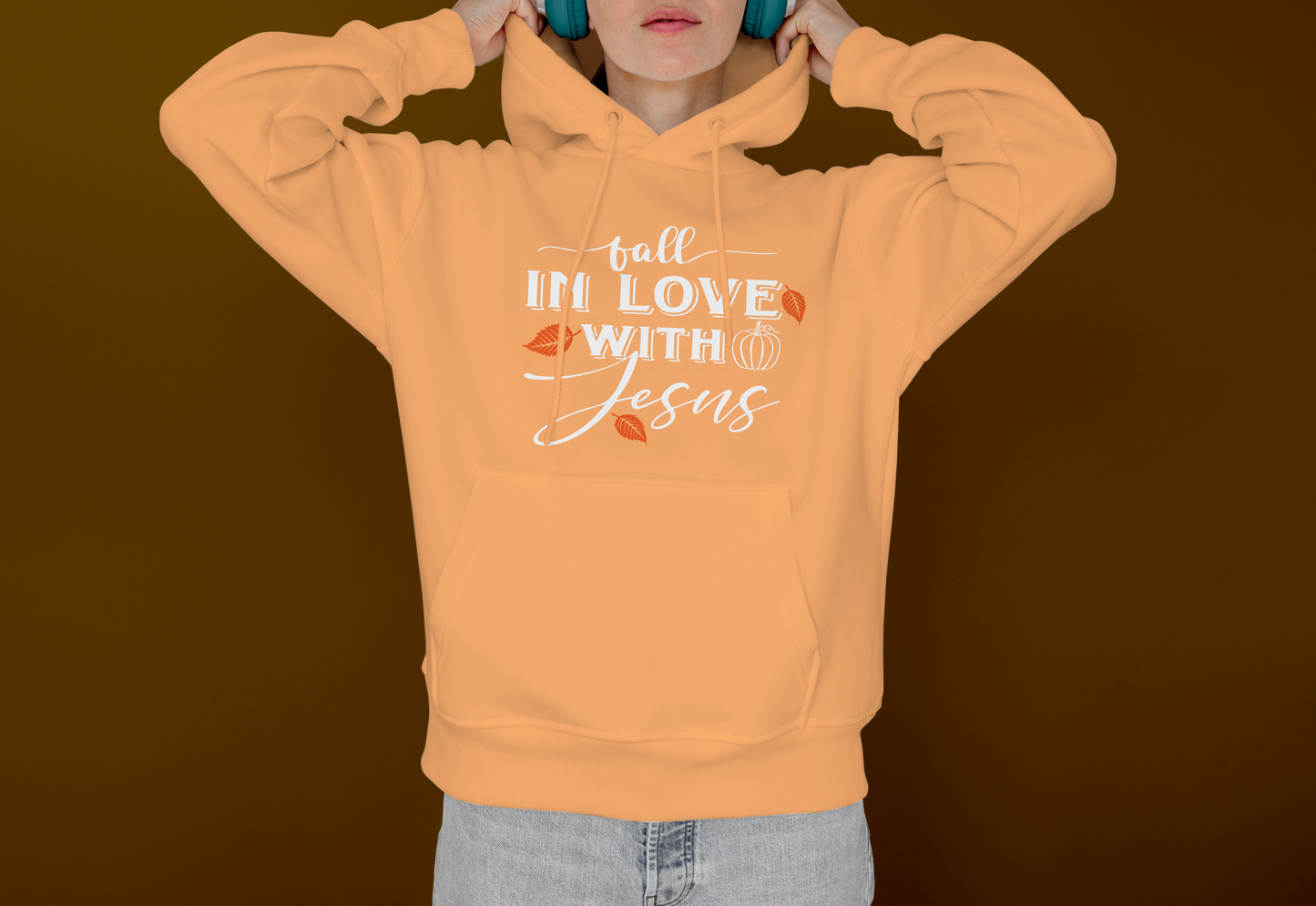 Fall In Love With Jesus Hoodie