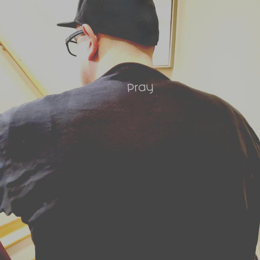 Pray Long Sleeve T Shirt Black