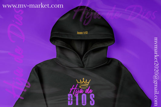 Hija de Dios Hoodie